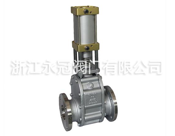 氣動(dòng)陶瓷雙閘板閥Z644TC 氣動(dòng)陶瓷雙閘板閥Z644TC